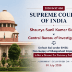 Default Bail Under BNSS: Non-Supply of Chargesheet Copies Does Not Confer Statutory Bail
